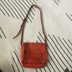 Madewell Messenger Bag Water Tower Red